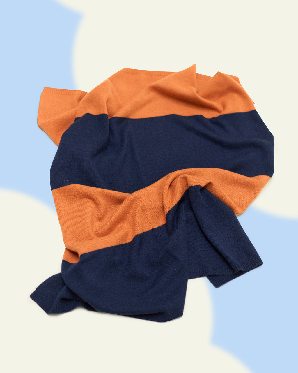 Wolke Rio Baby Blanket - Apricot and Cosmos