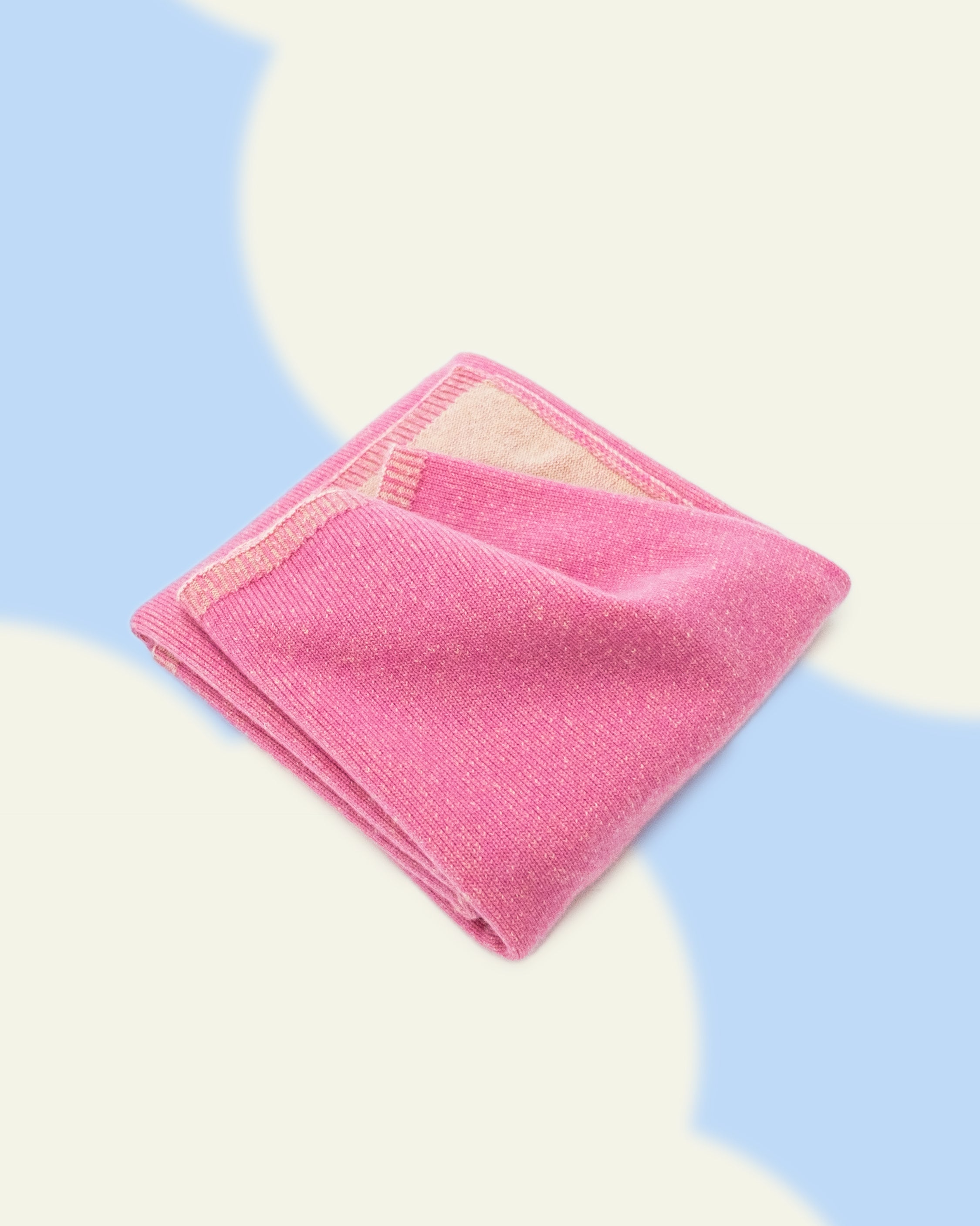 Wolke Zola Baby Blanket - Pink and Peach