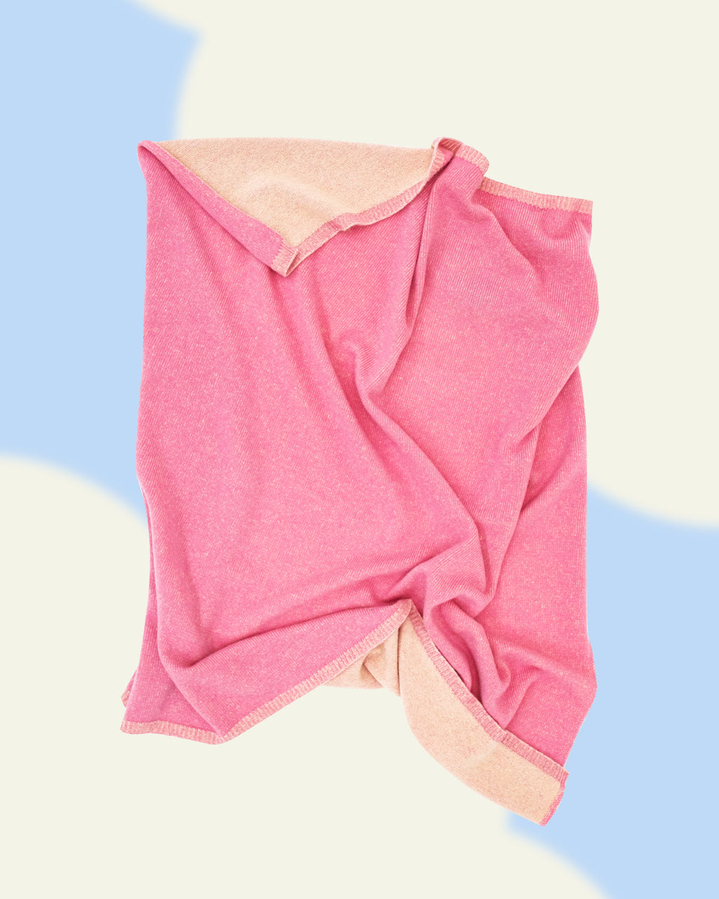 Wolke Zola Baby Blanket - Pink and Peach