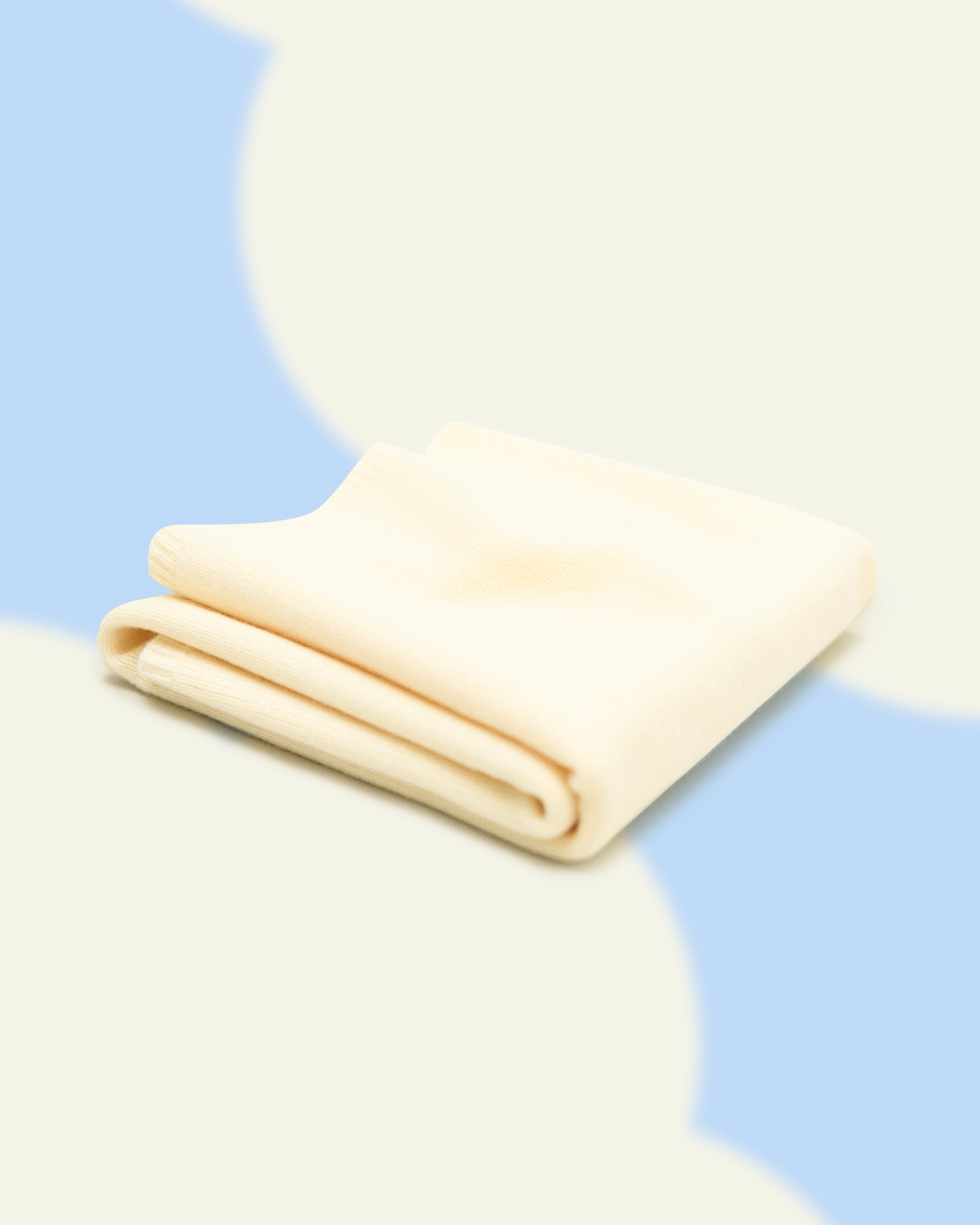 Wolke Kasa Baby Blanket - Butter