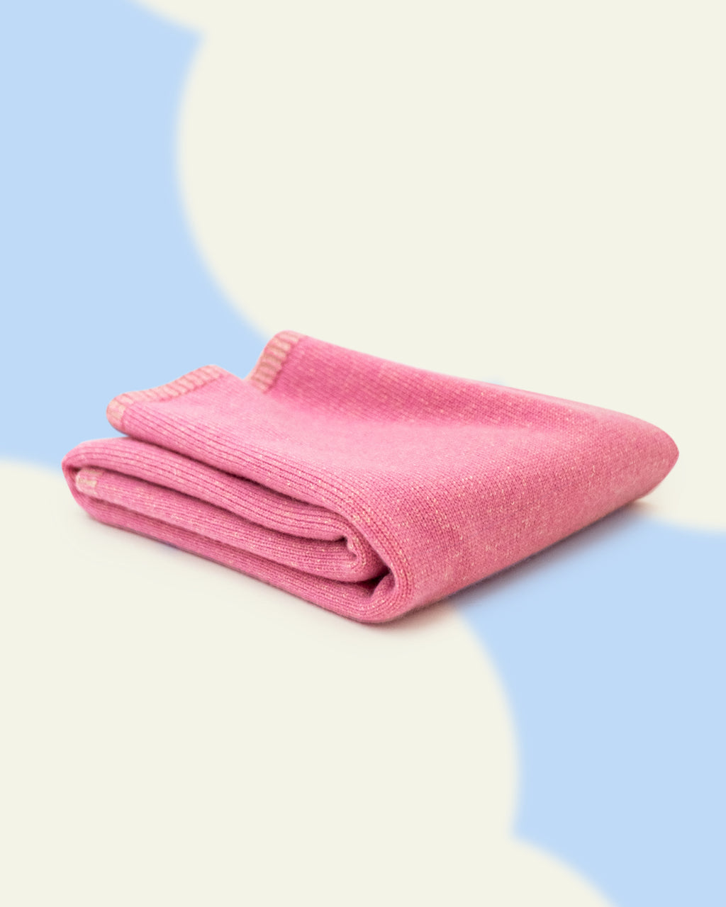 Wolke Zola Baby Blanket - Pink and Peach