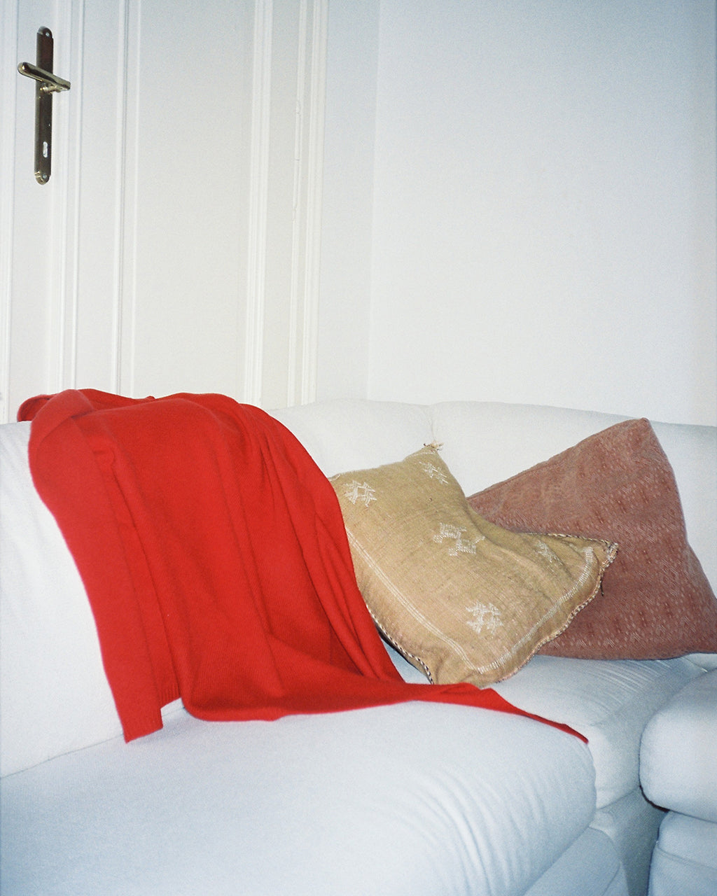 Wolke Freya Baby Blanket - Lava Rot