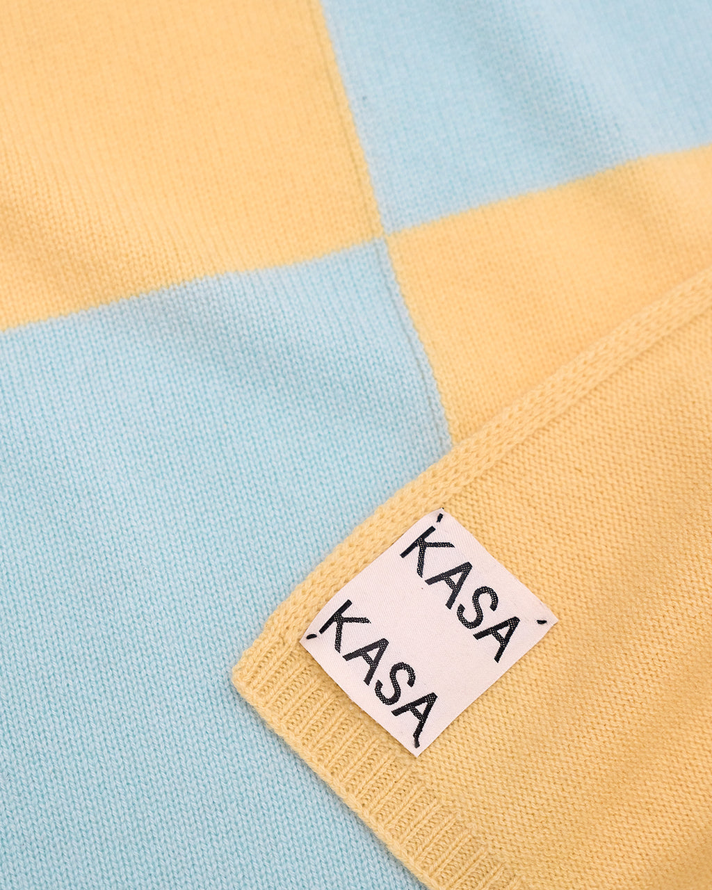 Wolke Sophie Baby Blanket - Vanilla & Aqua